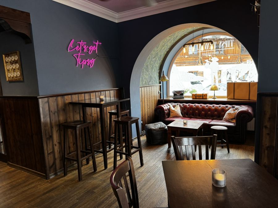 Impression du bar « Tipsy Traveller »